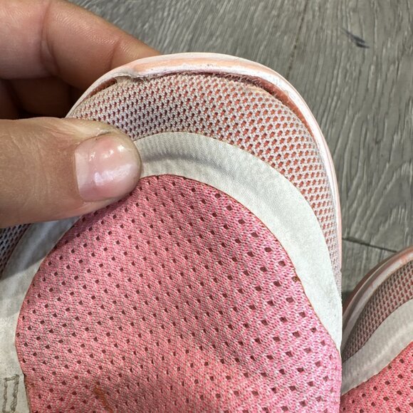 Nike Free 5.0 GS Running Shoes Size 5y/Womens 6.5 Lava Pink Pow 725114-100 - Picture 7 of 10